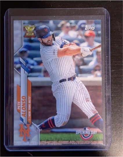 2020 Topps Opening Day #157 Pete Alonso — front