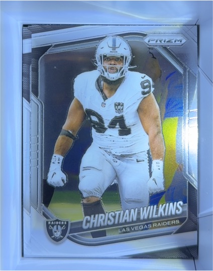 2025 Panini Prizm #40 Christian Wilkins — front