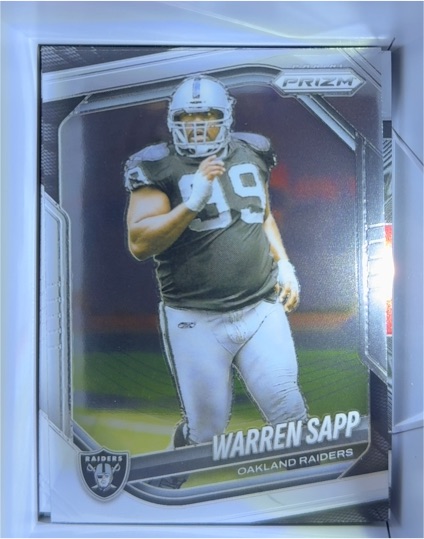 2025 Panini Prizm #212 Warren Sapp — front