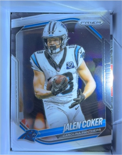 2025 Panini Prizm #55 Jalen Coker — front