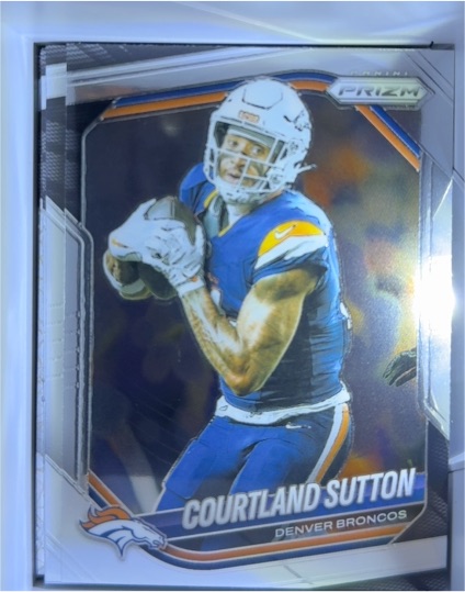 2025 Panini Prizm Football #163 Courtland Sutton — front