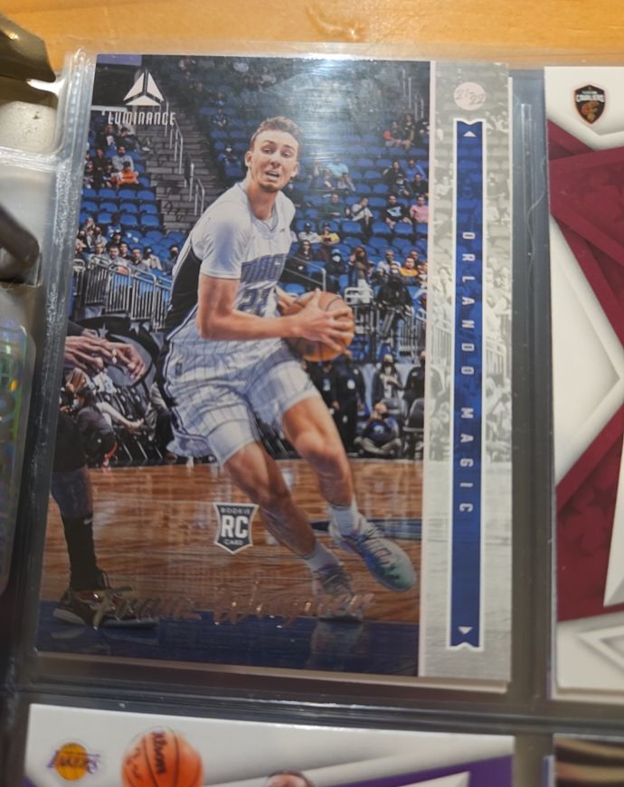 2021-22 Panini Chronicles Luminance #236 Franz Wagner — front