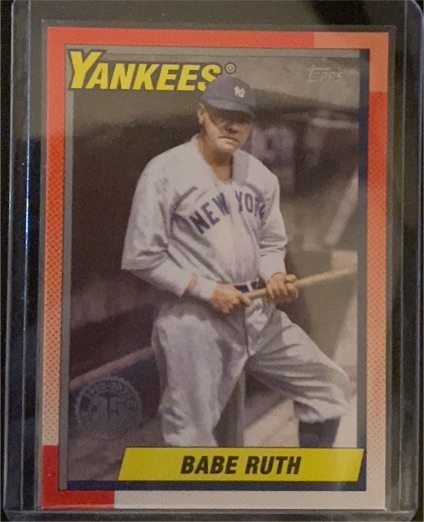 2025 Topps Series 1 #T90-47 Babe Ruth — front