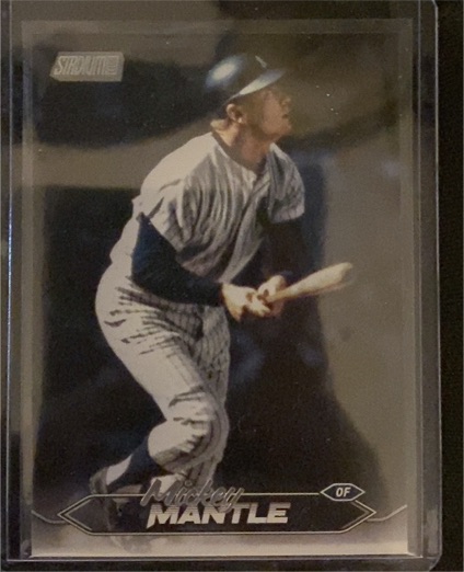 2024 Topps Stadium Club #136 Mickey Mantle — front