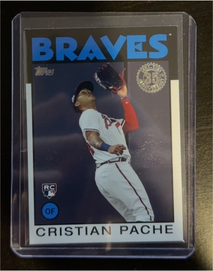2021 Topps Series 2 #86B-30 Cristian Pache — front
