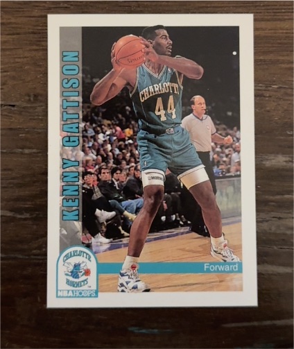 1992-93 NBA Hoops #21 Kenny Gattison — front