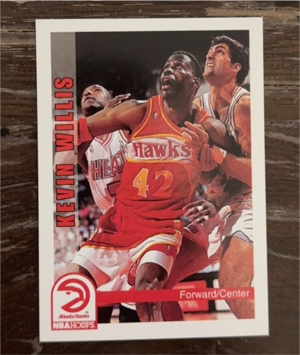 1992-93 NBA Hoops #9 Kevin Willis — front