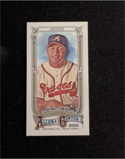 2025 Topps Allen & Ginter #190 Andruw Jones — front