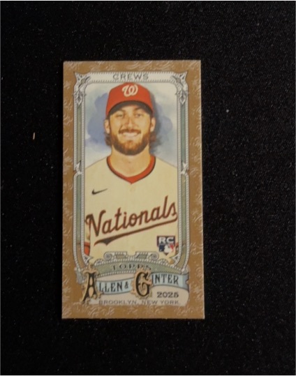 2025 Topps Allen & Ginter #120 Dylan Crews — front