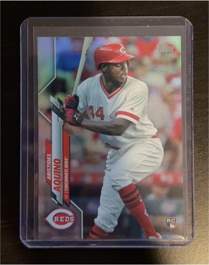 2020 Topps Chrome #111 Aristides Aquino — front