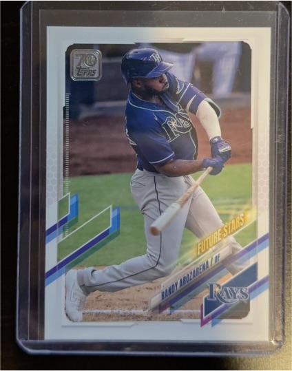 2021 Topps Series 2 #600 Randy Arozarena — front