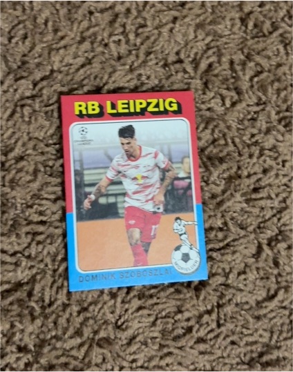2021-22 Topps UEFA Champions League 1975-76 Retro #75-09 Dominik Szoboszlai — front