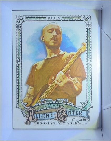 2025 Topps Allen & Ginter #282 Eric Keen Chrome — front
