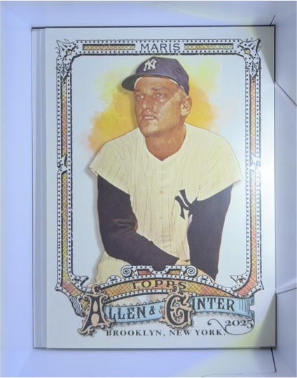2025 Topps Allen & Ginter #303 Roger Maris — front