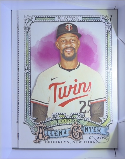 2025 Topps Allen & Ginter #114 Byron Buxton — front