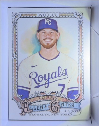 2025 Topps Allen & Ginter #123 Bobby Witt Jr. — front