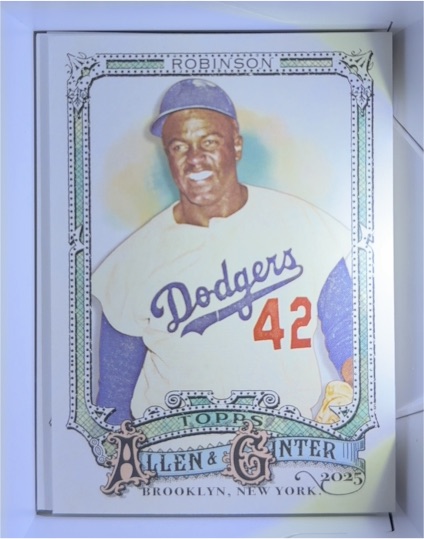 2025 Topps Allen & Ginter #31 Jackie Robinson — front