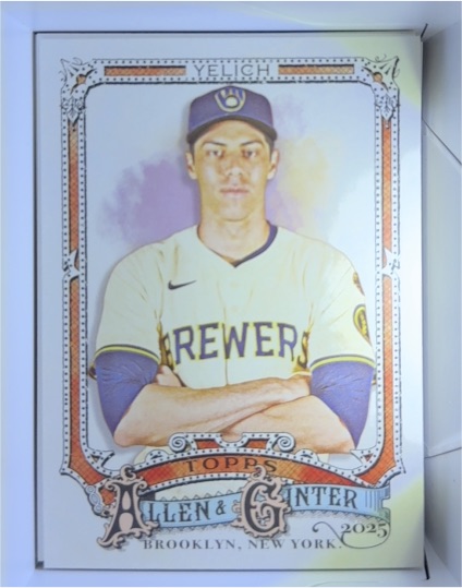 2025 Topps Allen & Ginter #111 Christian Yelich — front