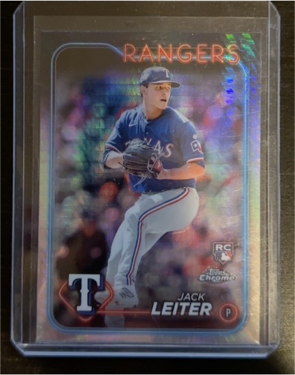 2024 Topps Chrome #111 Jack Leiter RC — front