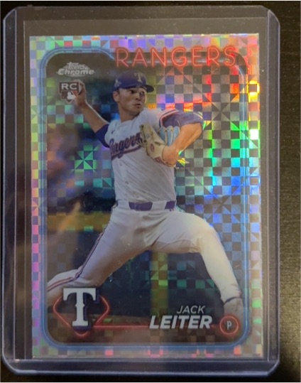 2024 Topps Chrome Update #USC105 Jack Leiter RC — front