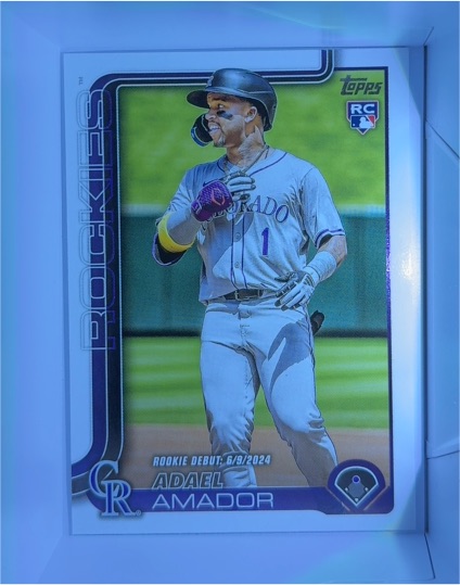 2025 Topps Chrome Update #USC143 Adael Amador — front