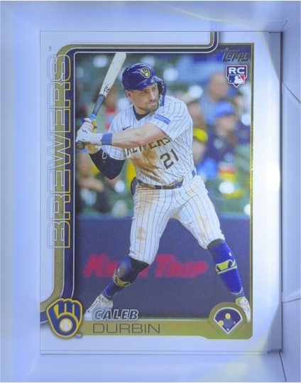 2025 Topps Update Series #US170 Caleb Durbin — front