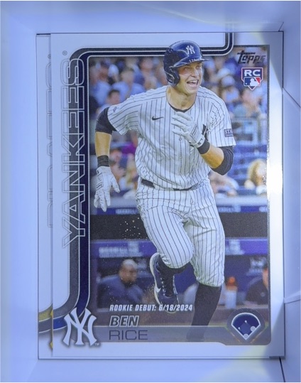 2024 Topps Chrome #RC Ben Rice — front