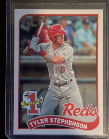 2020 Topps Update #P-5 Tyler Stephenson #1 Prospect — front
