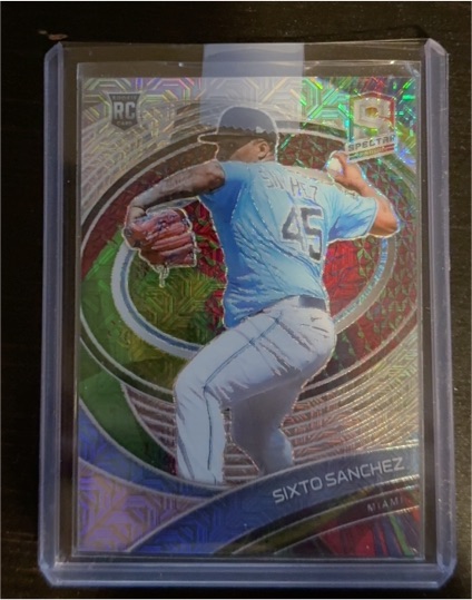 2021 Panini Spectra #137 Sixto Sanchez — front