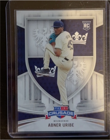 2024 Panini Crusade #21 Abner Uribe — front