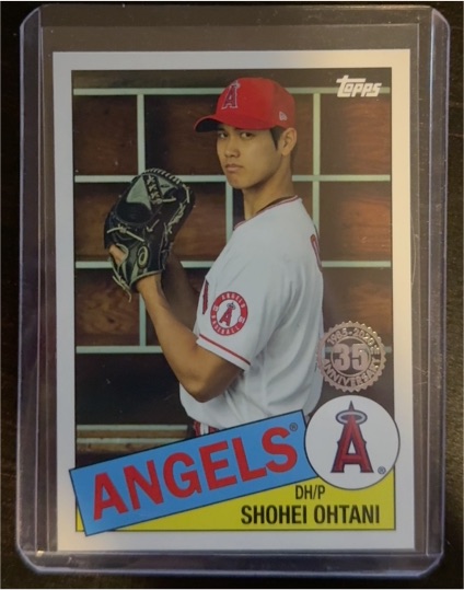 2020 Topps Update Series - 1985 Topps Baseball Shohei Ohtani #85TB-47 — front