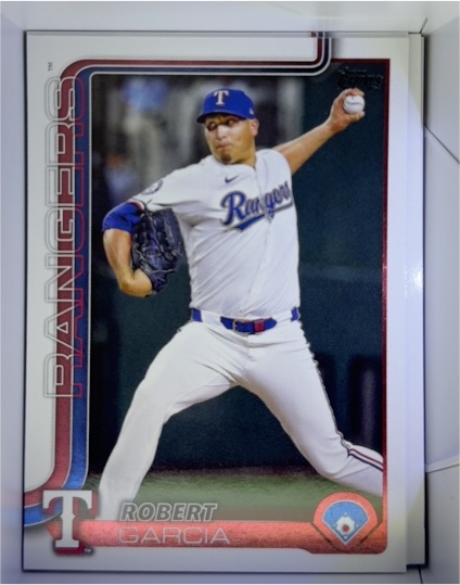 2025 Topps Update #US329 Robert Garcia — front