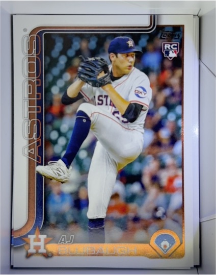 2025 Topps Update #US177 AJ Blubaugh — front