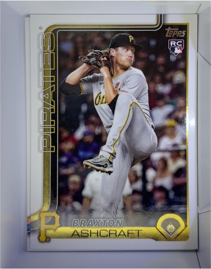 2025 Topps Update #US32 Braxton Ashcraft — front