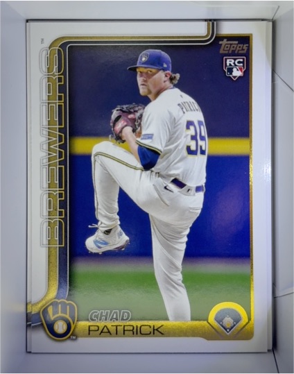 2025 Topps Update #US307 Chad Patrick — front