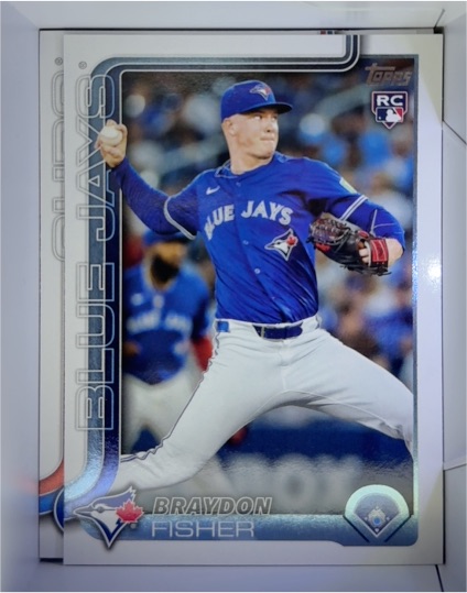 2025 Topps Update #US89 Braydon Fisher — front
