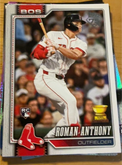 2026 Topps Series 1 #189 Roman Anthony — front
