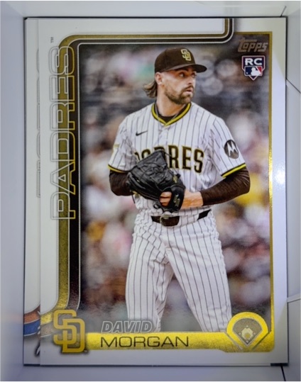 2025 Topps Update #US348 David Morgan — front