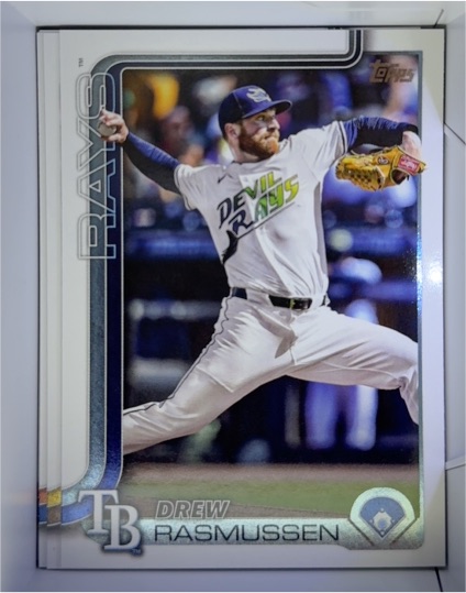 2022 Topps Series 2 #482 Drew Rasmussen Tampa Bay Rays — front