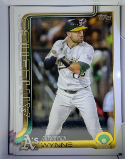 2025 Topps Update #US330 Austin Wynns — front