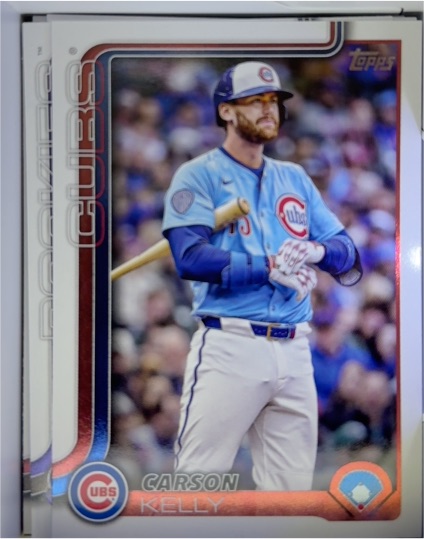 2025 Topps Update Series #US156 Carson Kelly — front