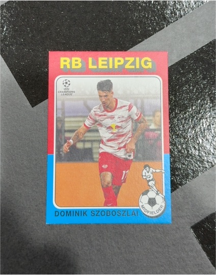 2021-22 Topps UEFA Champions League 1975-76 Retro #75-09 Dominik Szoboszlai — front