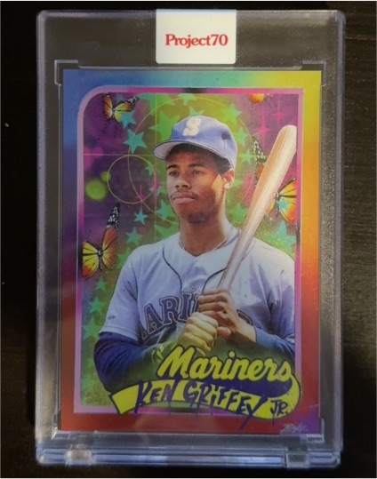 2021 Topps Project 70 #826 Ken Griffey Jr by RISK — front