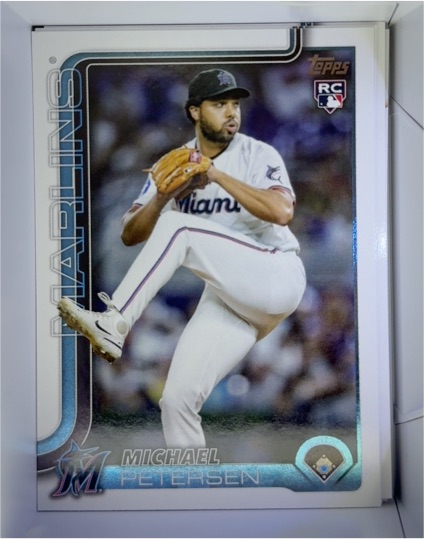 2025 Topps Update Series #US49 Michael Petersen — front