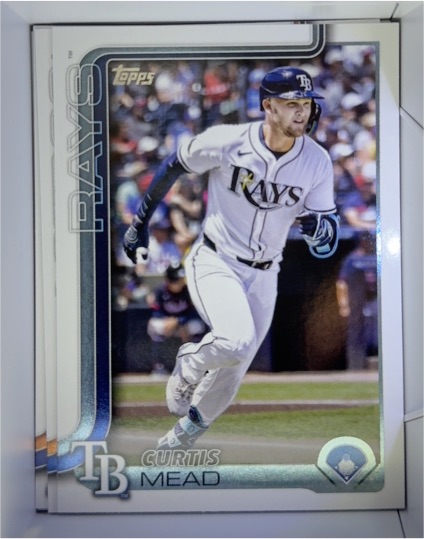 2025 Topps Update #US41 Curtis Mead — front