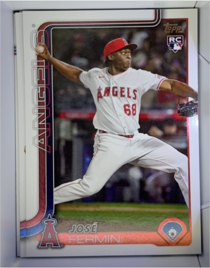 2025 Topps Update #US338 José Fermin — front