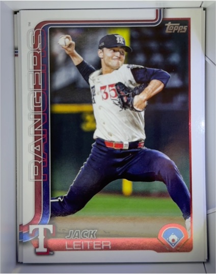 2025 Topps Update #US165 Jack Leiter — front