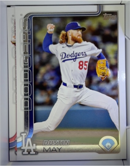 2025 Topps Update #US70 Dustin May — front