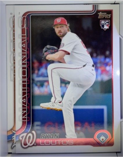 2025 Topps Update #US202 Ryan Loutos — front