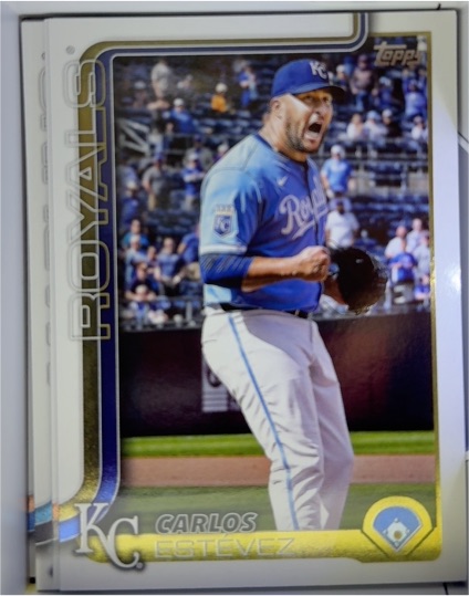 2025 Topps Update #US237 Carlos Estevez — front